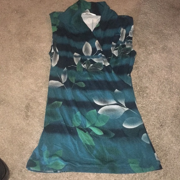 CAbi Floral Wrap Top style #941 - Picture 2 of 4